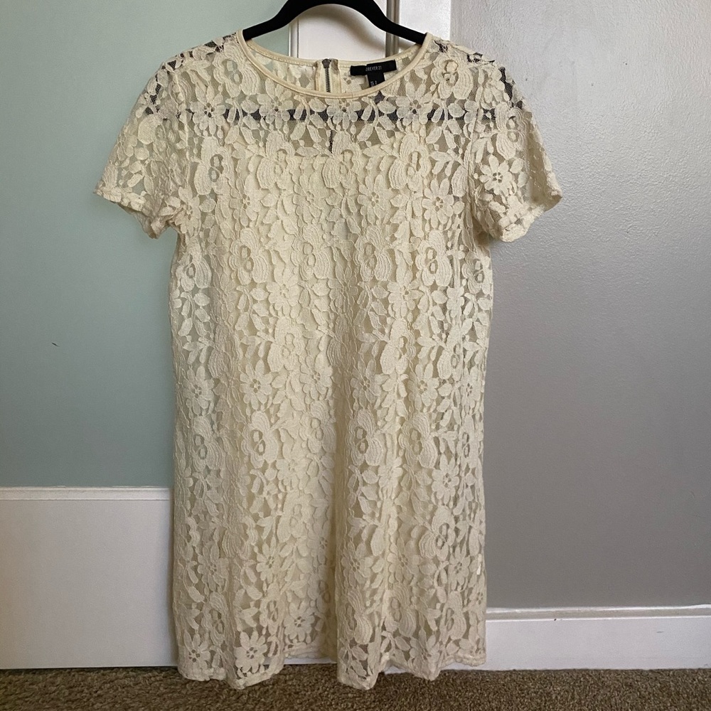Forever21 White Lace Dress